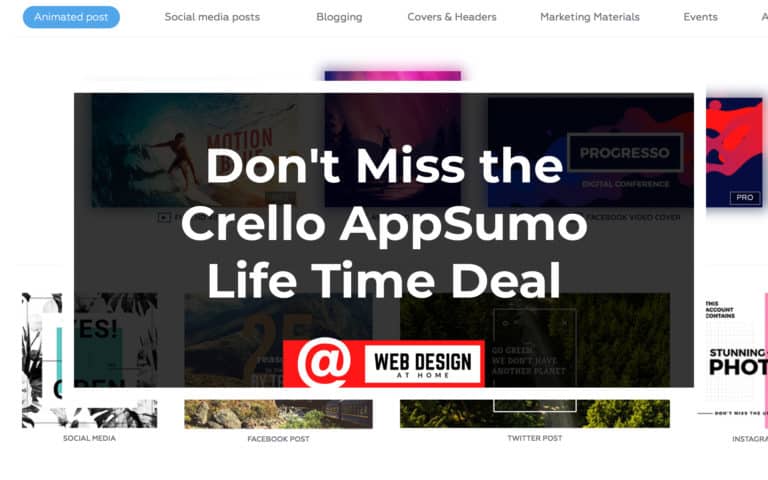 Dont Miss The Crello AppSumo Life Time Deal